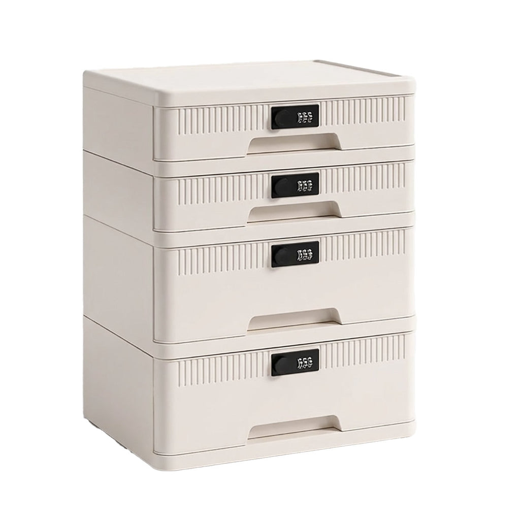 Code Lock Drawer Cabinet Two Heights Set | StorageOZ
