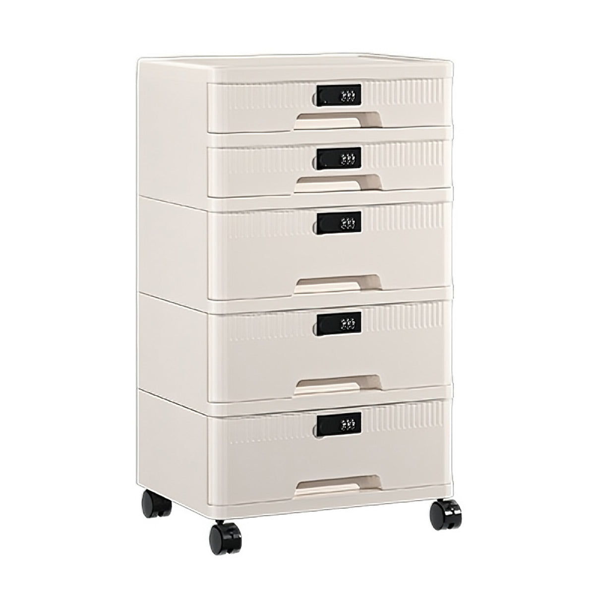 Code Lock Drawer Cabinet Two Heights Set | StorageOZ