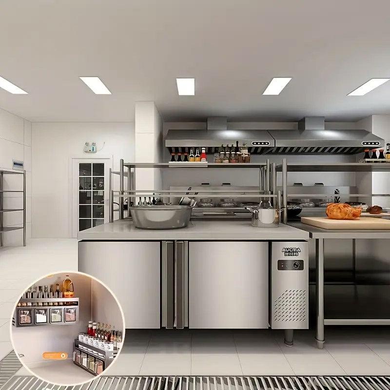 Wall Seasoning Rack 3 or 4 Grids Organiser | StorageOZ