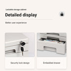 4 Tier A4 File Cabinet Lock Options Rack | StorageOZ