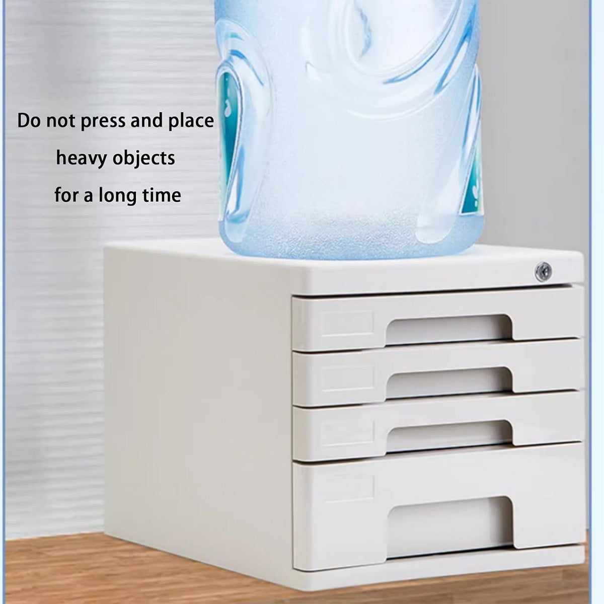 4 Tier A4 File Cabinet Lock Options Rack | StorageOZ