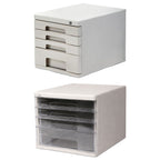4 Tier A4 File Cabinet Lock Options Rack | StorageOZ