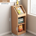 Wood Look Bookshelf Two Widths Organiser | StorageOZ