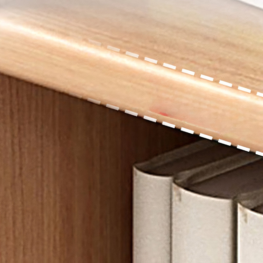 Wood Look Bookshelf Two Widths Organiser | StorageOZ