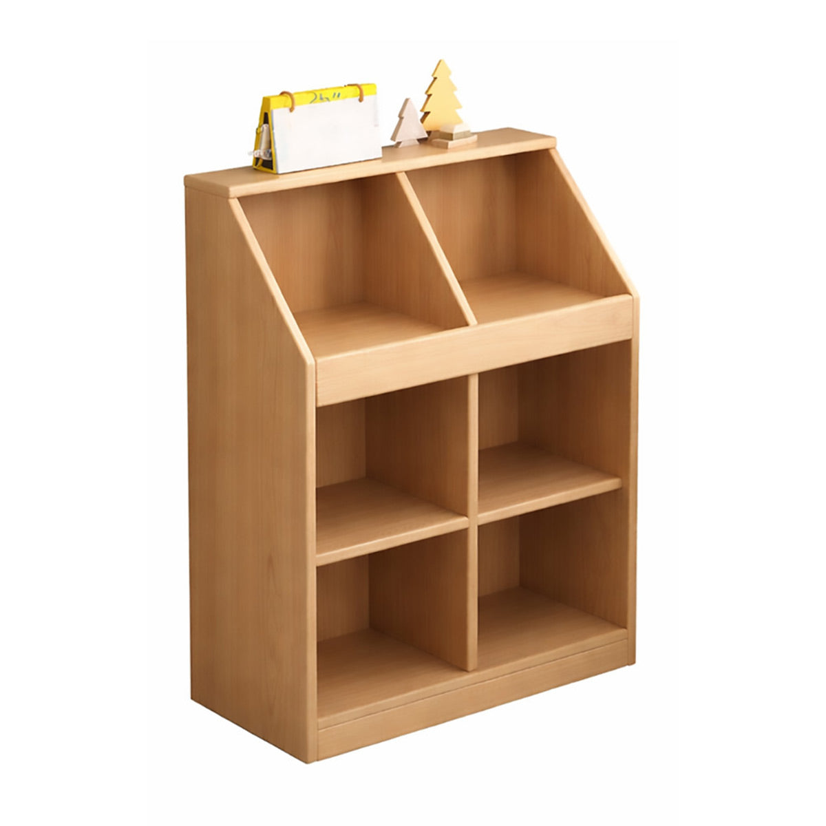 Wood Look Bookshelf Two Widths Organiser | StorageOZ