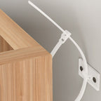 Wood Look Bookshelf Two Widths Organiser | StorageOZ