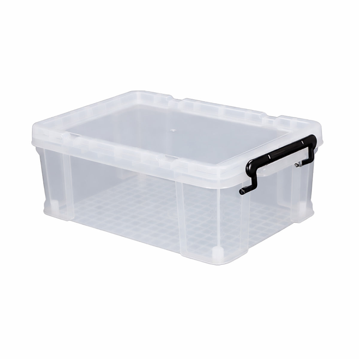 Clear PP Storage Boxes in Two Sizes Rack | StorageOZ
