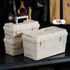 15L PP Tool Storage Box Two Colours Rack | StorageOZ