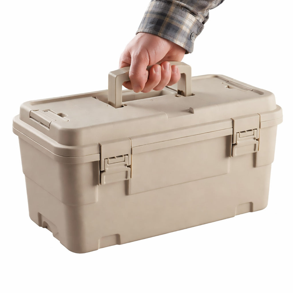 15L PP Tool Storage Box Two Colours Rack | StorageOZ