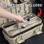 15L PP Tool Storage Box Two Colours Rack | StorageOZ