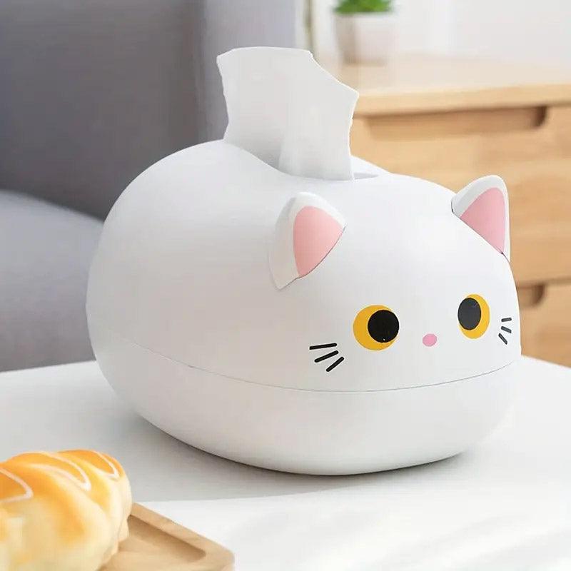 Cat Tissue Boxes Two Colours Organiser Set | StorageOZ