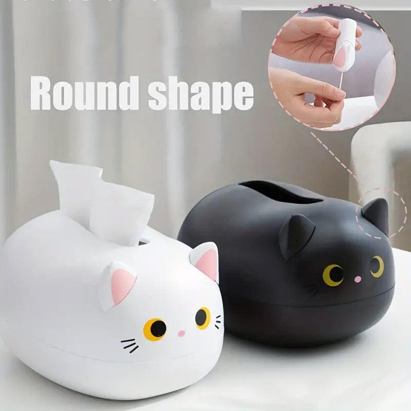 Cat Tissue Boxes Two Colours Organiser Set | StorageOZ