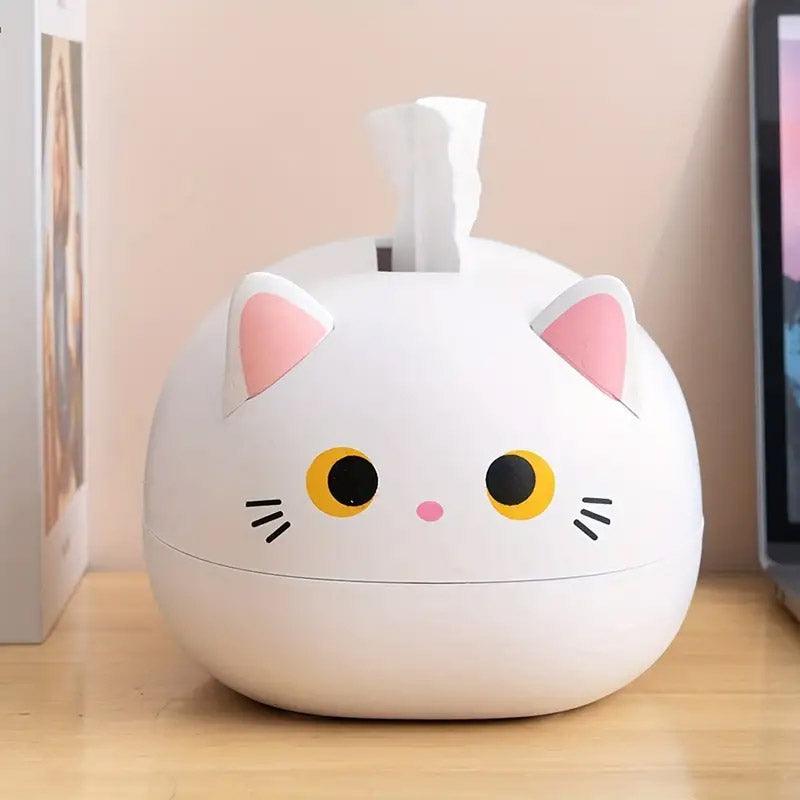 Cat Tissue Boxes Two Colours Organiser Set | StorageOZ