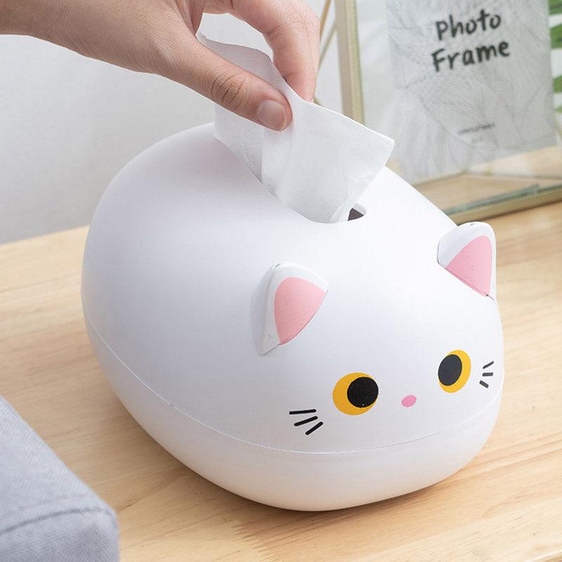 Cat Tissue Boxes Two Colours Organiser Set | StorageOZ