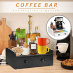 Wooden Coffee Drawer Box Two Colours Set | StorageOZ