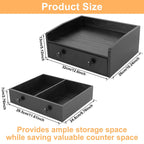 Wooden Coffee Drawer Box Two Colours Set | StorageOZ