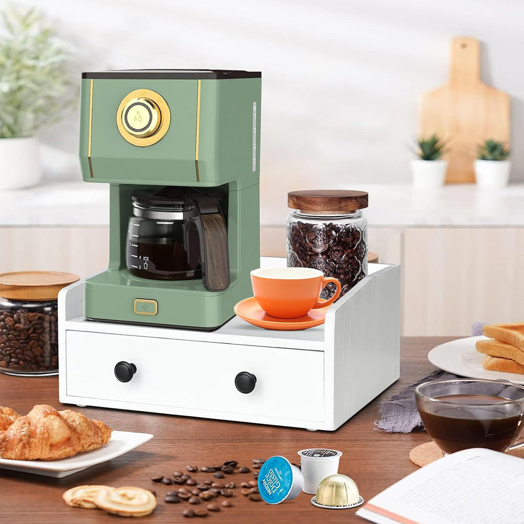 Wooden Coffee Drawer Box Two Colours Set | StorageOZ