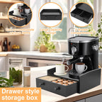 Wooden Coffee Drawer Box Two Colours Set | StorageOZ