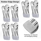 30 Pcs Grey Clips Desk Storage Organiser | StorageOZ