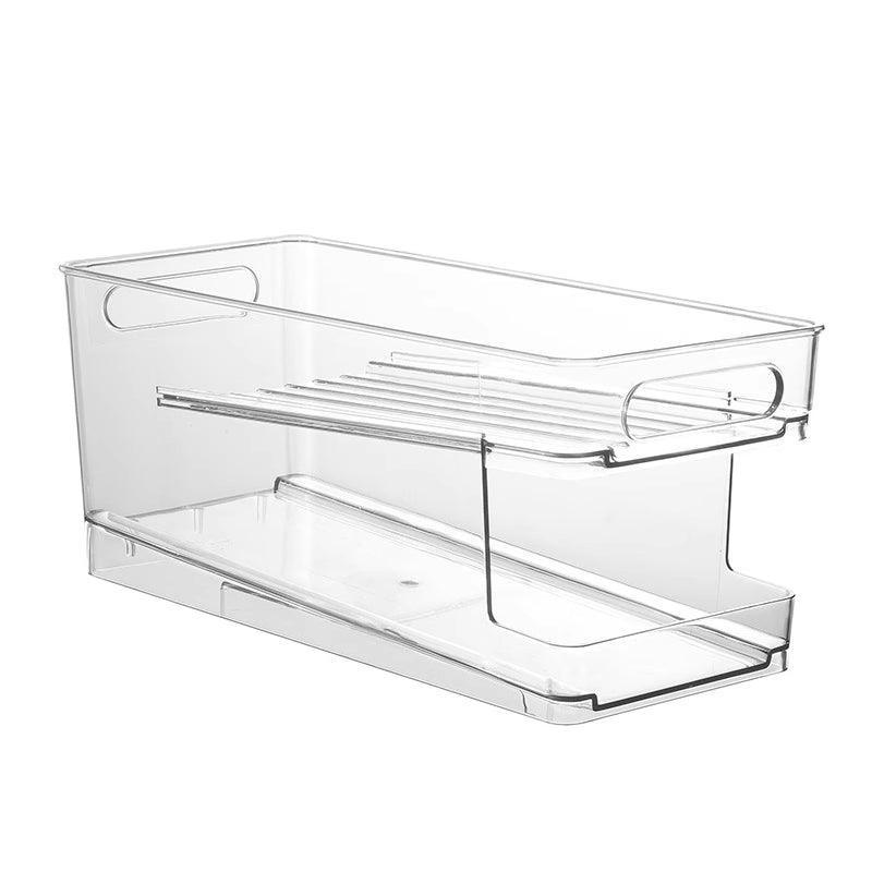 2 Tier Rolling Fridge Can Organiser Rack | StorageOZ