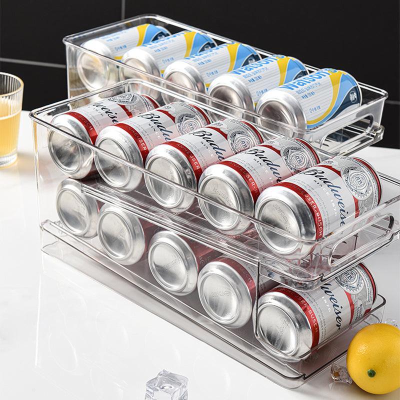 2 Tier Rolling Fridge Can Organiser Rack | StorageOZ