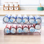 2 Tier Rolling Fridge Can Organiser Rack | StorageOZ