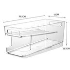 2 Tier Rolling Fridge Can Organiser Rack | StorageOZ