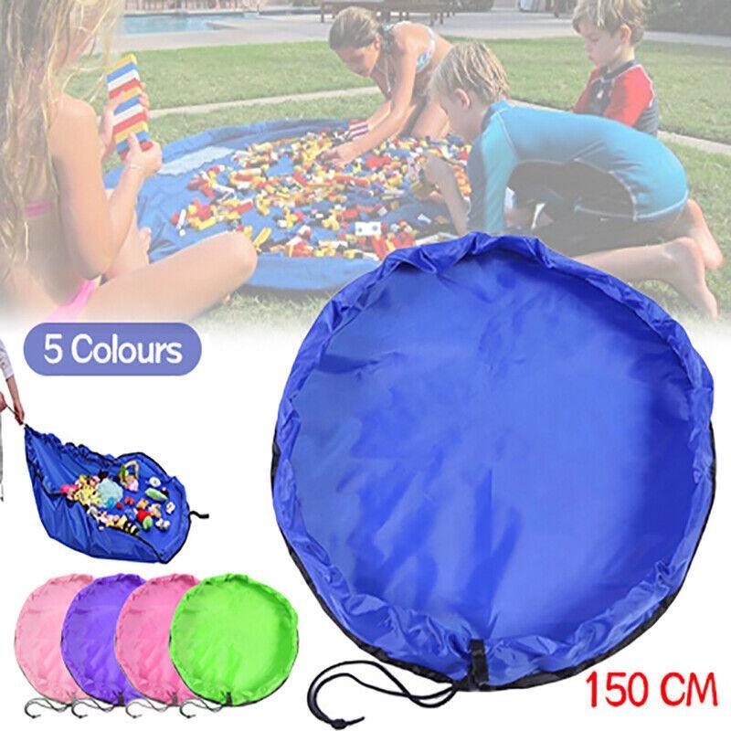 150cm Drawstring Toy Play Mat Storage Bag | StorageOZ