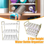 3 Tier Cup and Bottle Storage Rack Organiser | StorageOZ