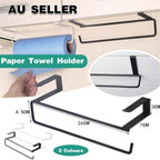 Under Cabinet Paper Towel Holder Two Colours | StorageOZ