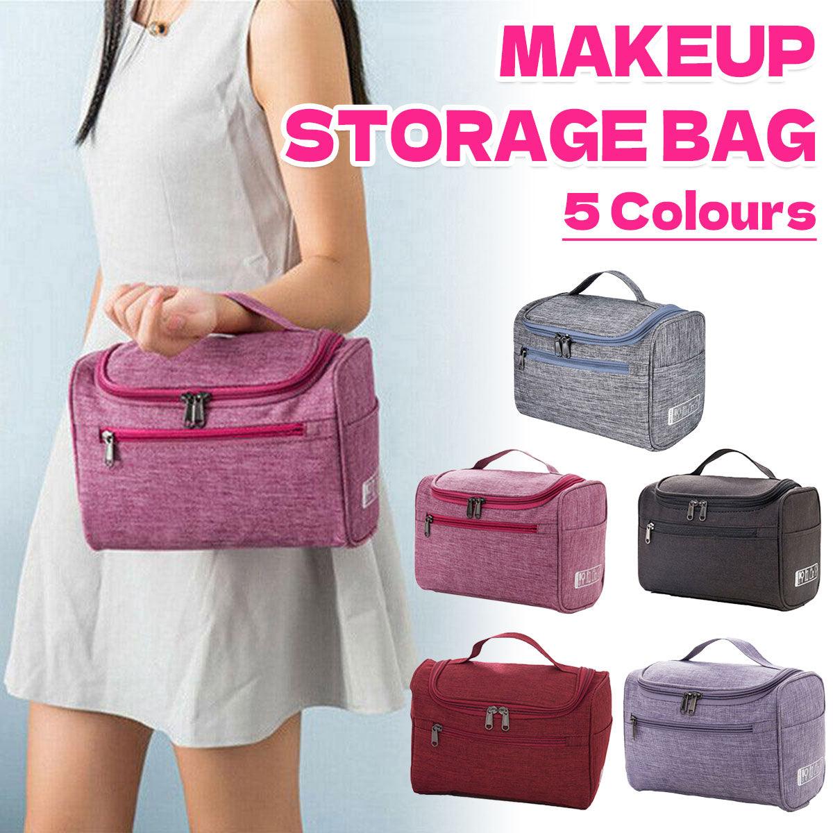 Washable Travel Makeup Bag in Five Colours | StorageOZ