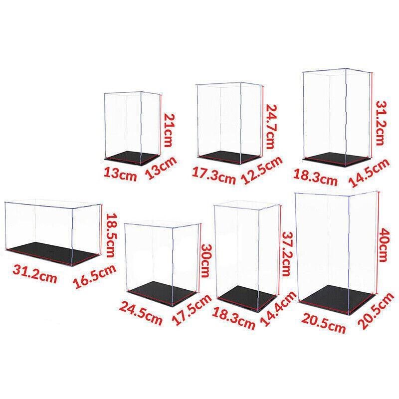 Display Cases Several Sizes Home Organiser | StorageOZ