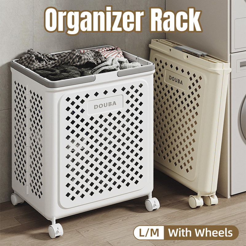 Laundry Basket with Wheels Two Size Options | StorageOZ