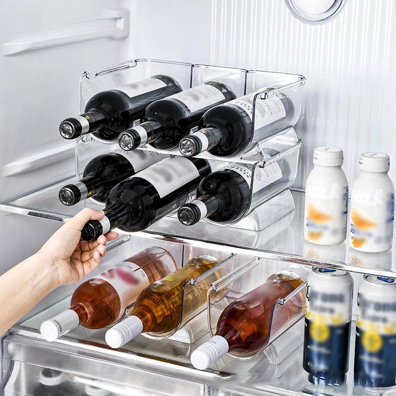Stackable Fridge Bottle Storage Rack Set | StorageOZ