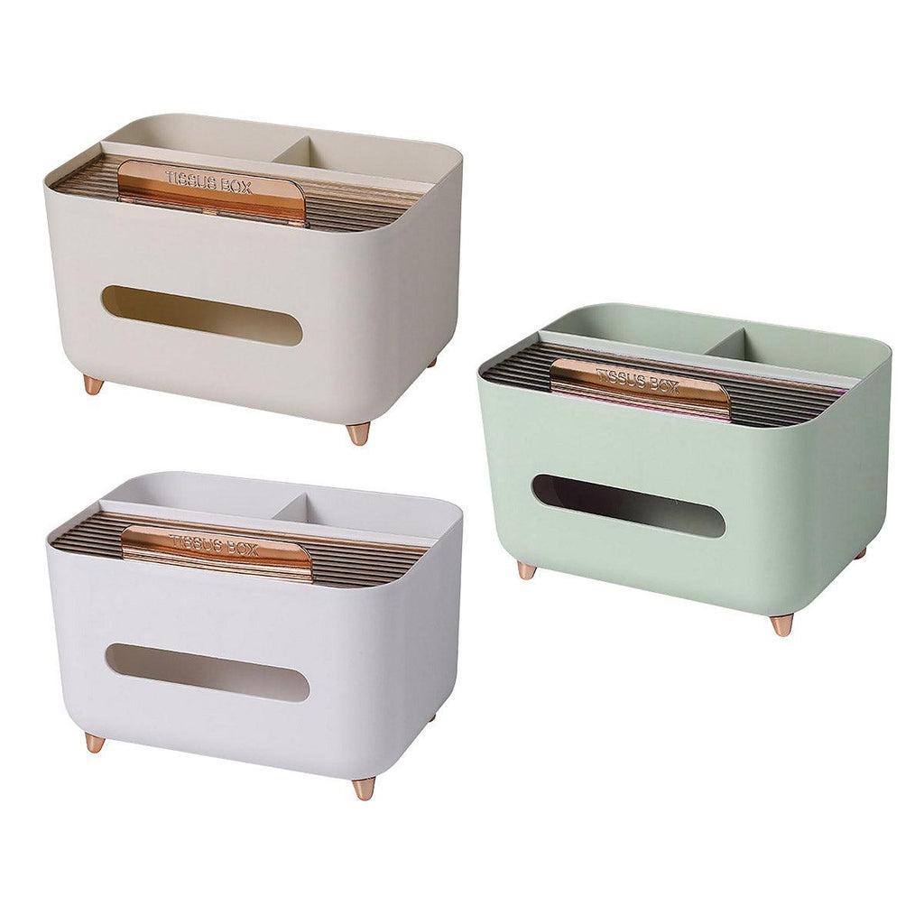 Multifunction Tissue Box Three Colours Set | StorageOZ