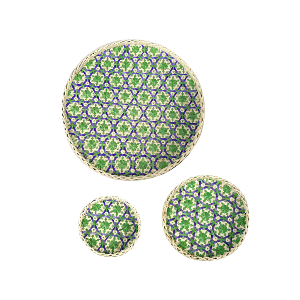 Rattan Tray and Basket Set in Three Styles | StorageOZ