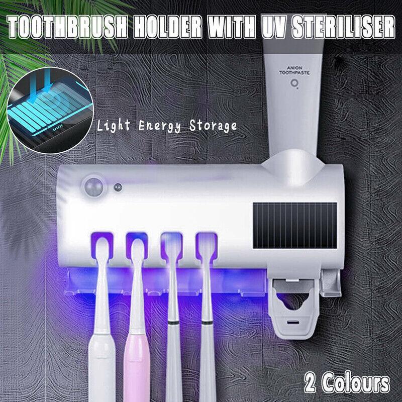 UV Steriliser Toothbrush Holder Two Colours | StorageOZ