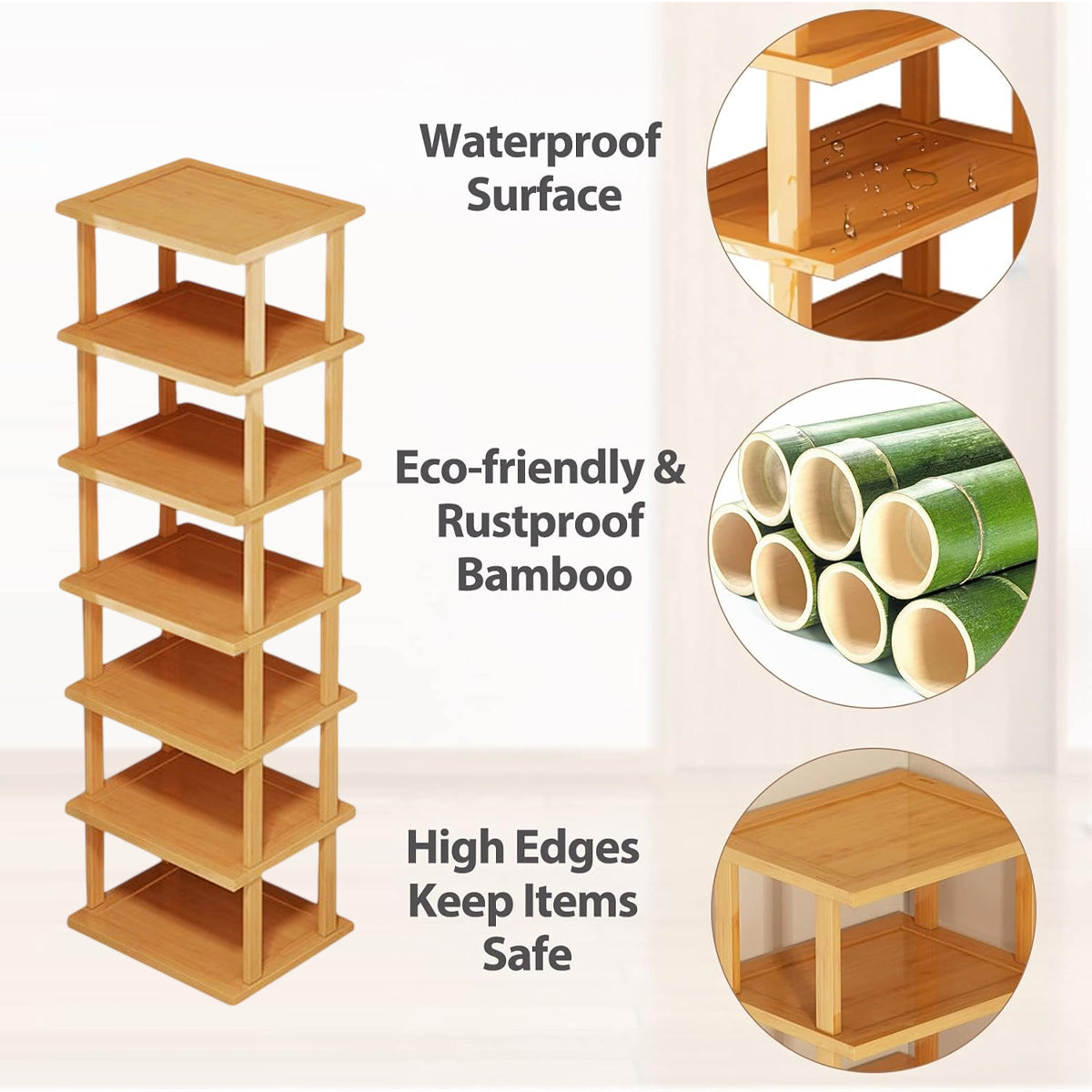 8 Layer Home Shoe Storage Rack Organiser | StorageOZ