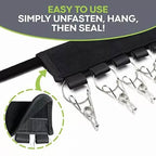 10 Clip Closet Hat Hanger Storage Organiser | StorageOZ