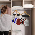 10 Clip Closet Hat Hanger Storage Organiser | StorageOZ
