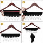 10 Clip Closet Hat Hanger Storage Organiser | StorageOZ