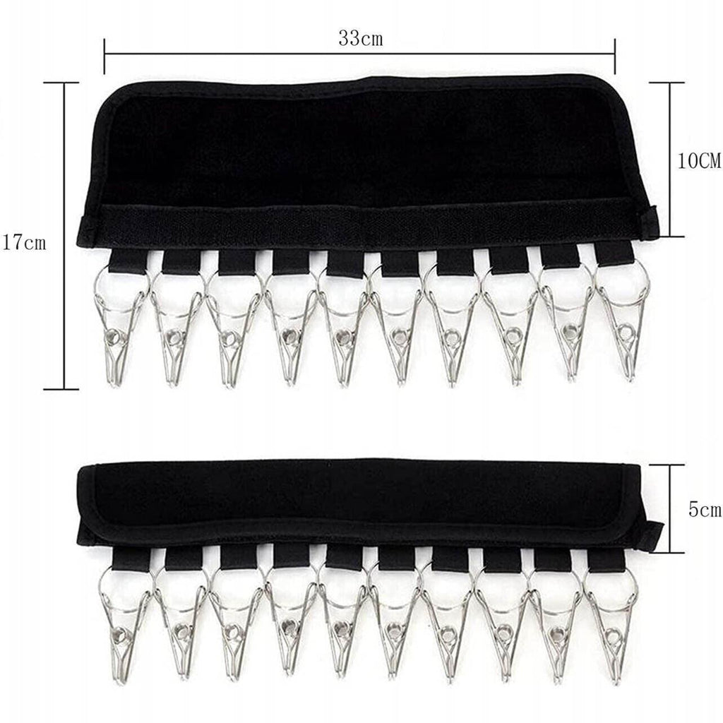 10 Clip Closet Hat Hanger Storage Organiser | StorageOZ