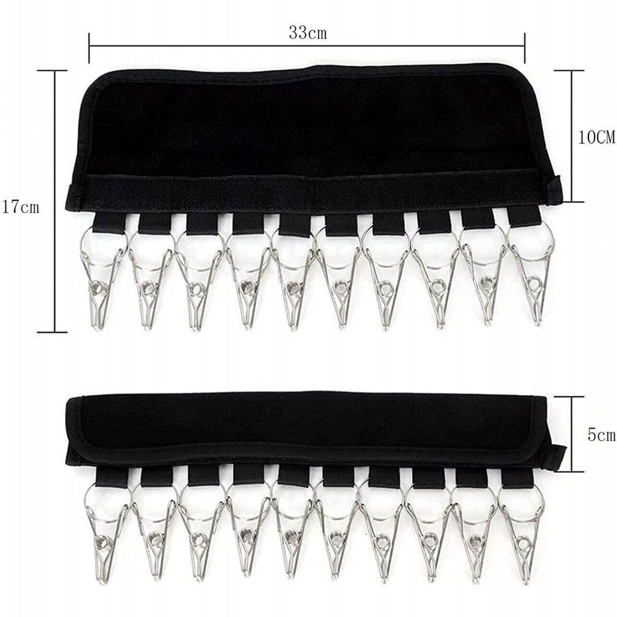 10 Clip Closet Hat Hanger Storage Organiser | StorageOZ