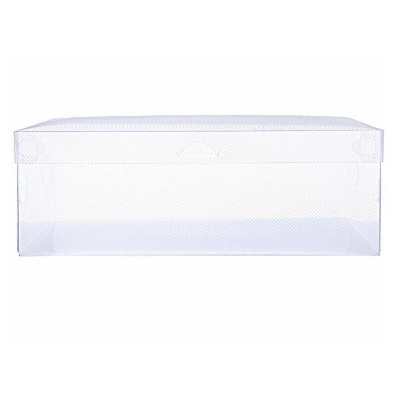 20 Pcs Clear Shoe Storage Box Organiser Set | StorageOZ