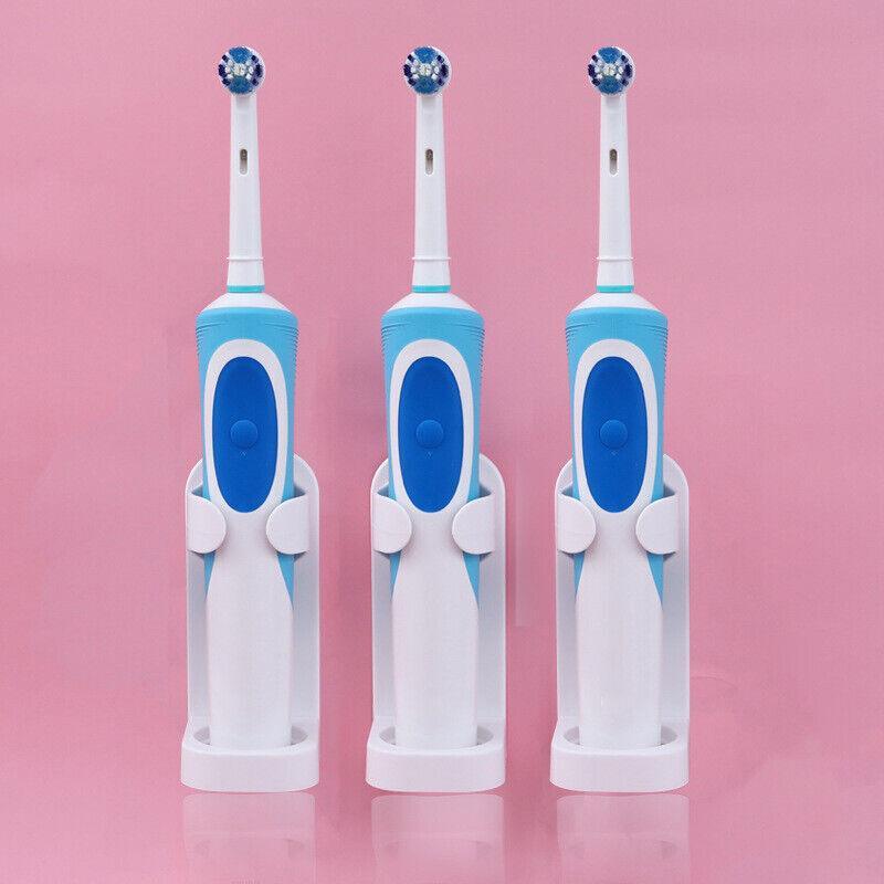 4 Pcs Adhesive Electric Toothbrush Holder | StorageOZ