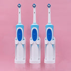 4 Pcs Adhesive Electric Toothbrush Holder | StorageOZ