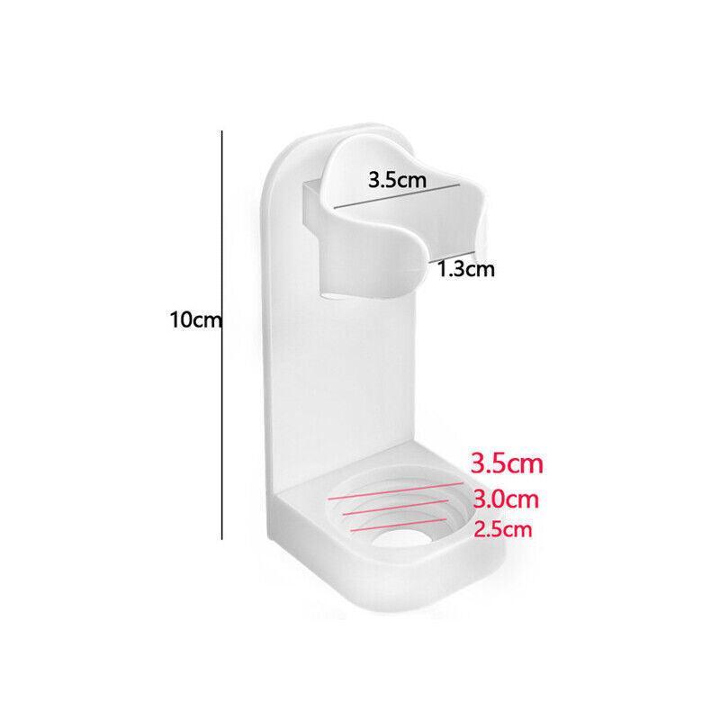 4 Pcs Adhesive Electric Toothbrush Holder | StorageOZ