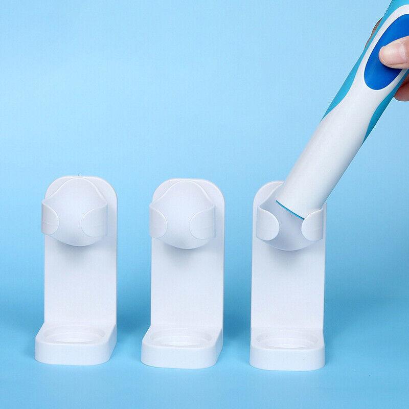 4 Pcs Adhesive Electric Toothbrush Holder | StorageOZ