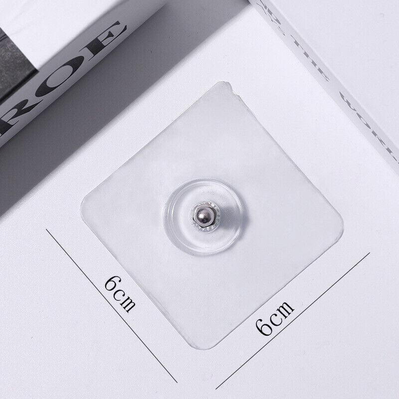 10 Pcs Punch Free Adhesive Screw Hook Set | StorageOZ