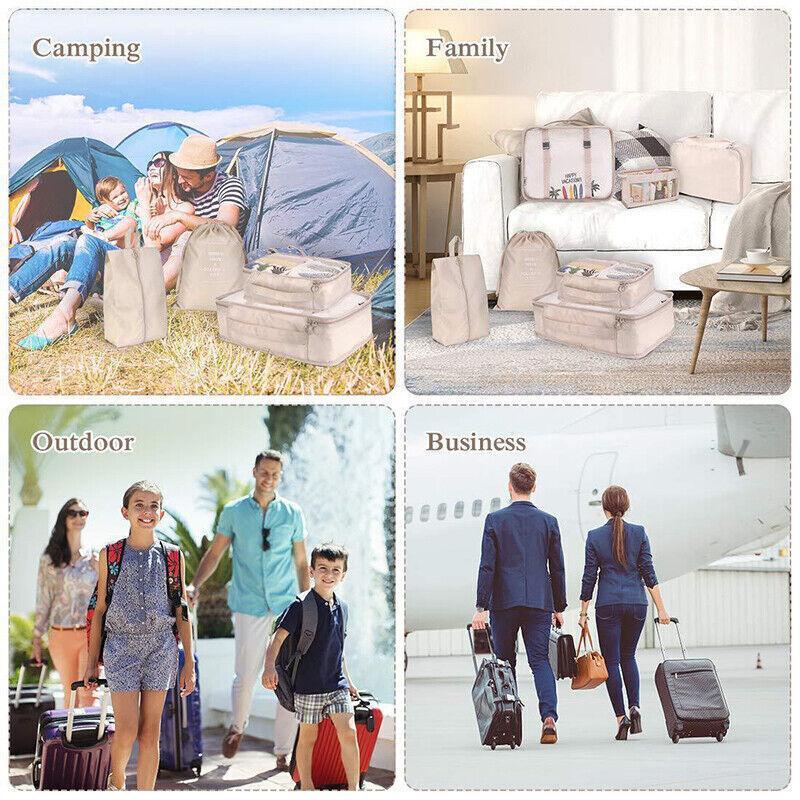 Travel Packing Cube Set in Seven Colours | StorageOZ